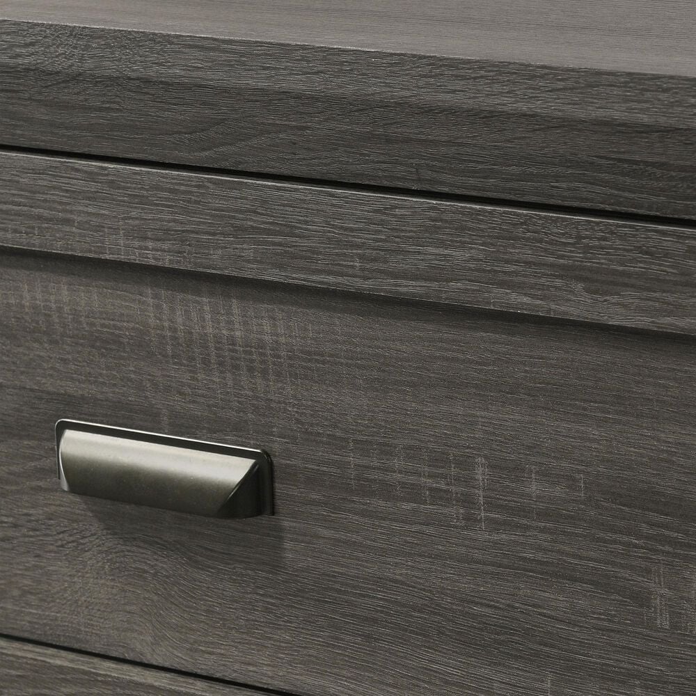 Crown Mark Valor 3-Piece King Bedroom Set in Gray, , large