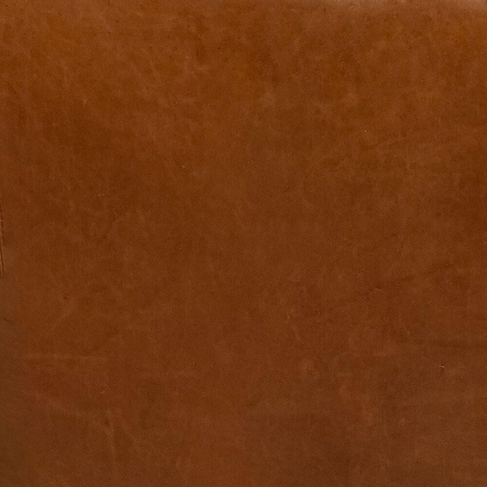 Marlowe Home Leather Chair and Ottoman Set in Saddle Glove, , large