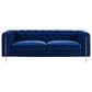 Steve Silver Charlene Stationary Sofa in Sapphire Blue Velvet, , large