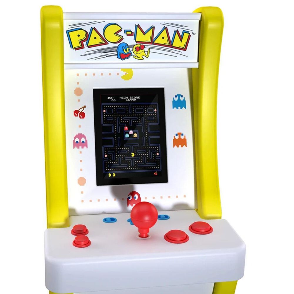 Arcade1up Pac-Man Jr. Arcade Game with Stool, , large