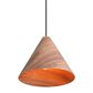 Golden Lighting Conique 1-Light Pendant in Dark Walnut, , large