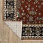 Oriental Weavers Vivian VI05X 2"3" x 7"6" Red Runner, , large