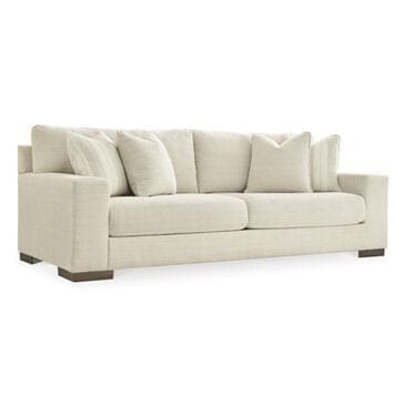 Ashley Maggie Stationary Sofa in Birch, , large