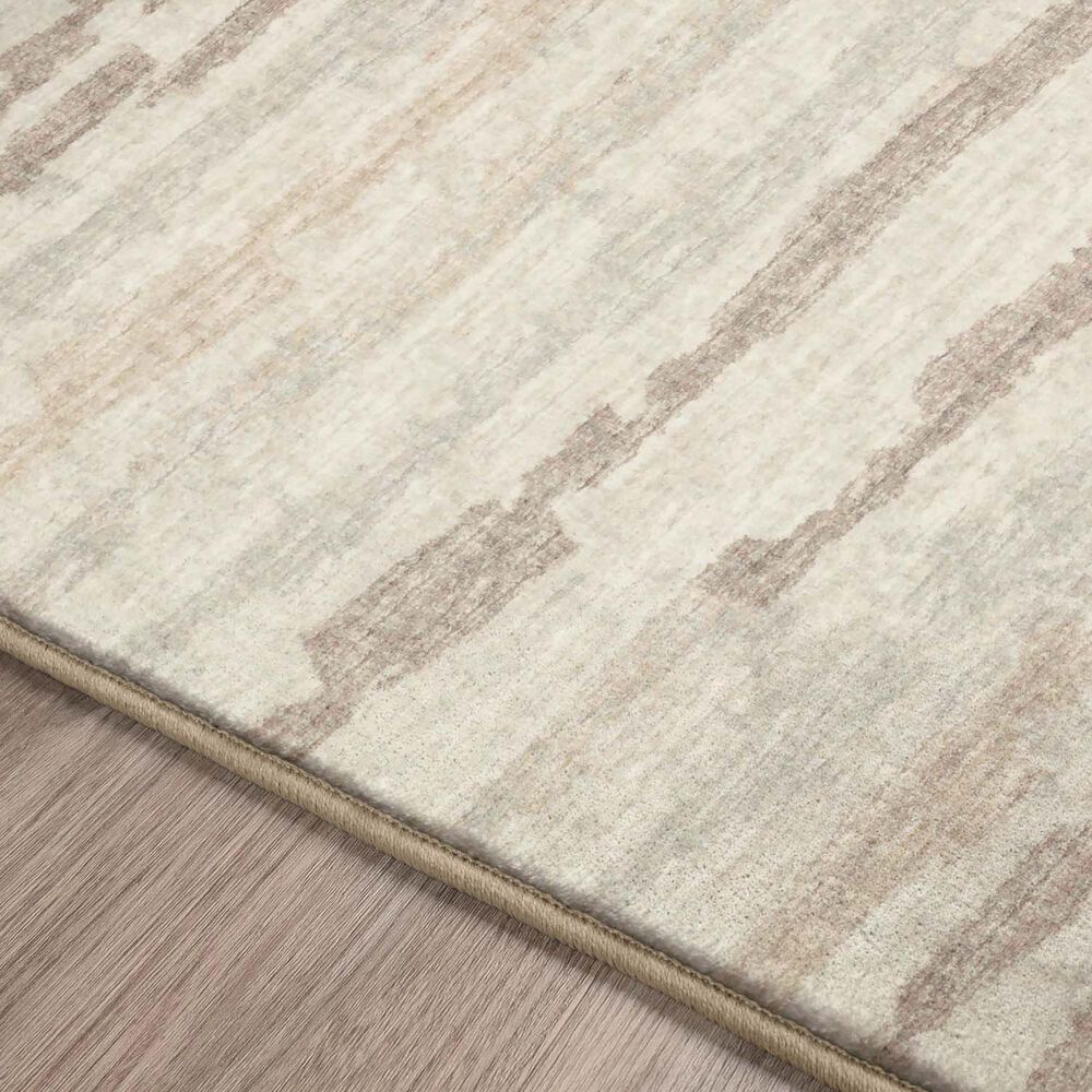 Dalyn Rug Company Brisbane Striped 8&#39; x 10&#39; Linen Area Rug, , large