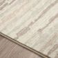 Dalyn Rug Company Brisbane Striped 8" x 10" Linen Area Rug, , large