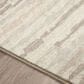 Dalyn Rug Company Brisbane Striped 8" x 10" Linen Area Rug, , large