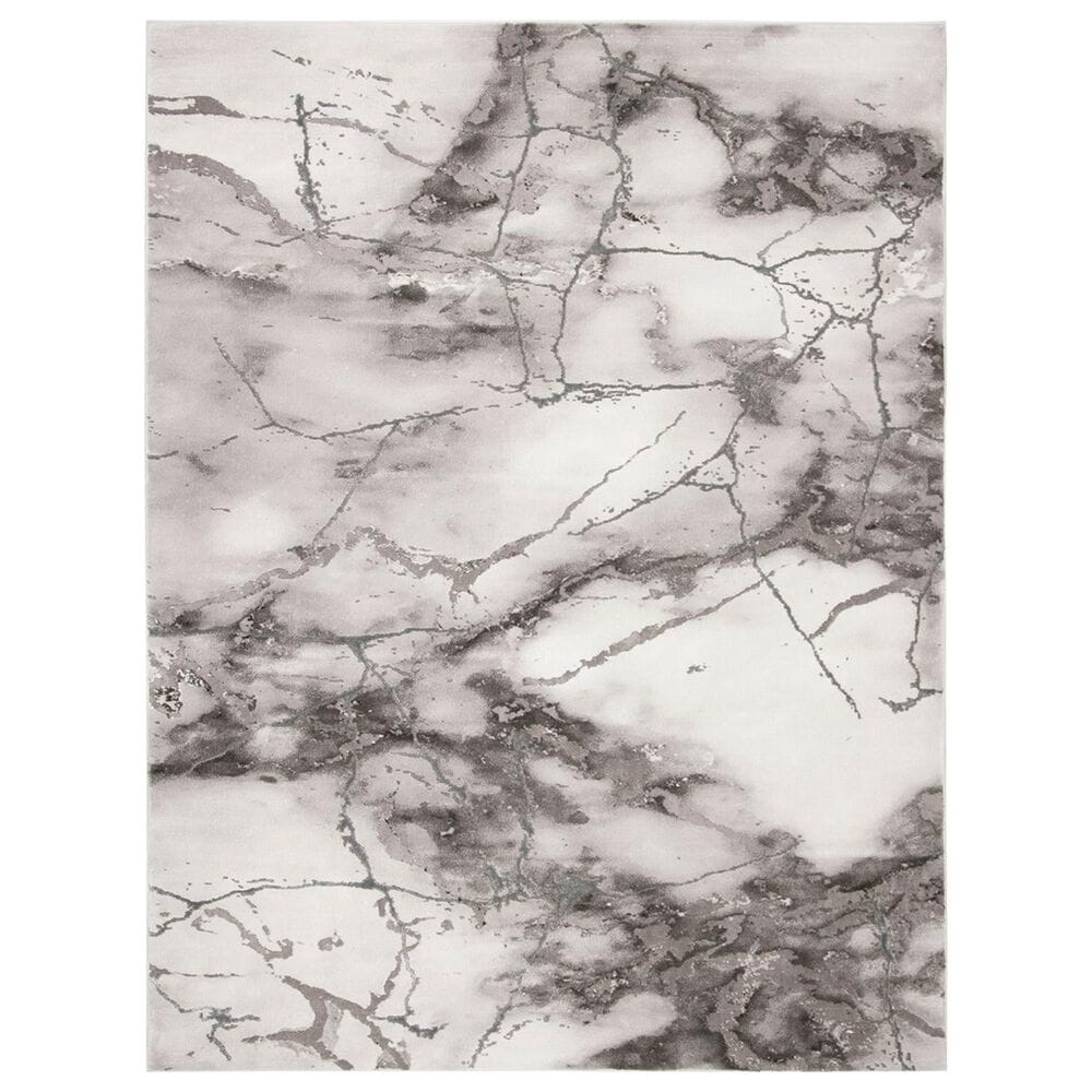 Safavieh Craft CFT877G 8" x 10" Grey and Silver Area Rug, , large