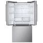 LG 21 Cu. Ft. French Door Refrigerator in PrintProof Stainless Steel, , large