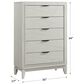 37B Artis Chest in White, , large