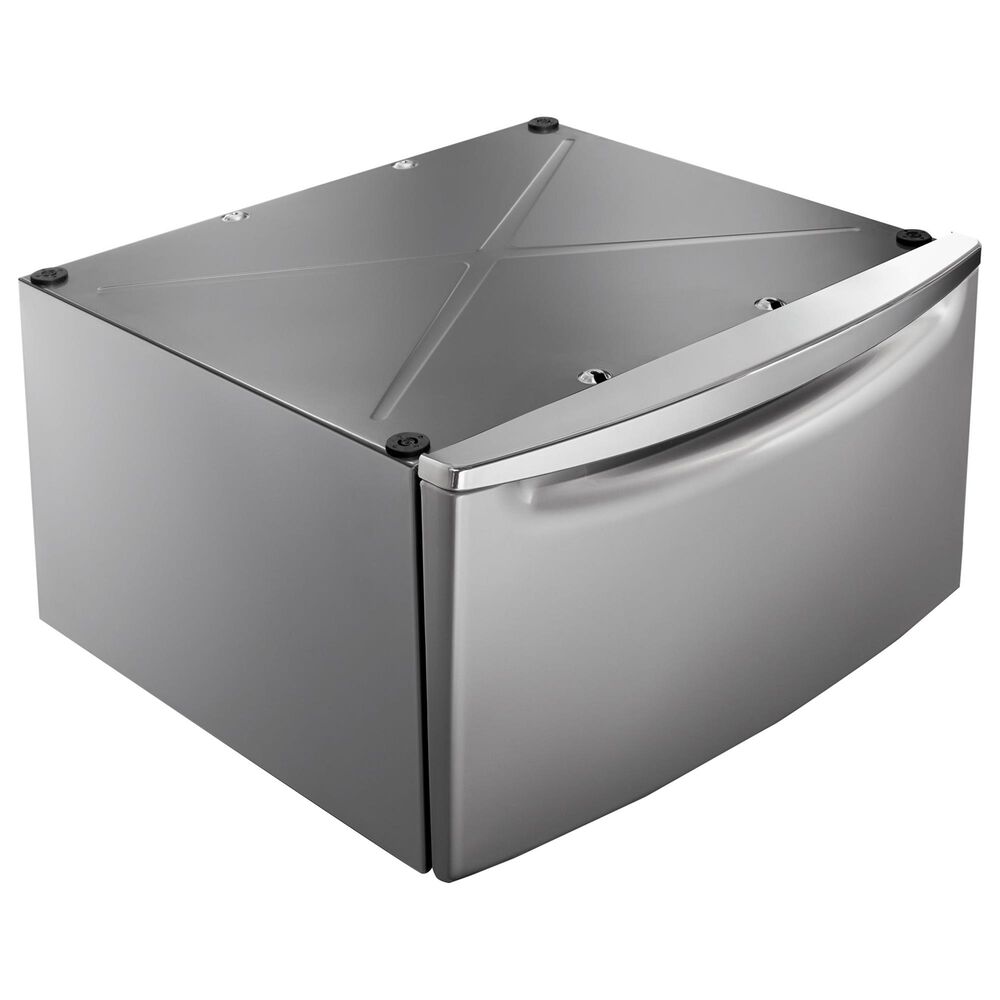 Maytag 4.8 Cu. Ft. Front Load Washer and 7.3 Cu. Ft. Gas Dryer Laundry Pair with Pedestal in Metallic Slate, , large