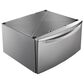 Maytag 4.8 Cu. Ft. Front Load Washer and 7.3 Cu. Ft. Gas Dryer Laundry Pair with Pedestal in Metallic Slate, , large