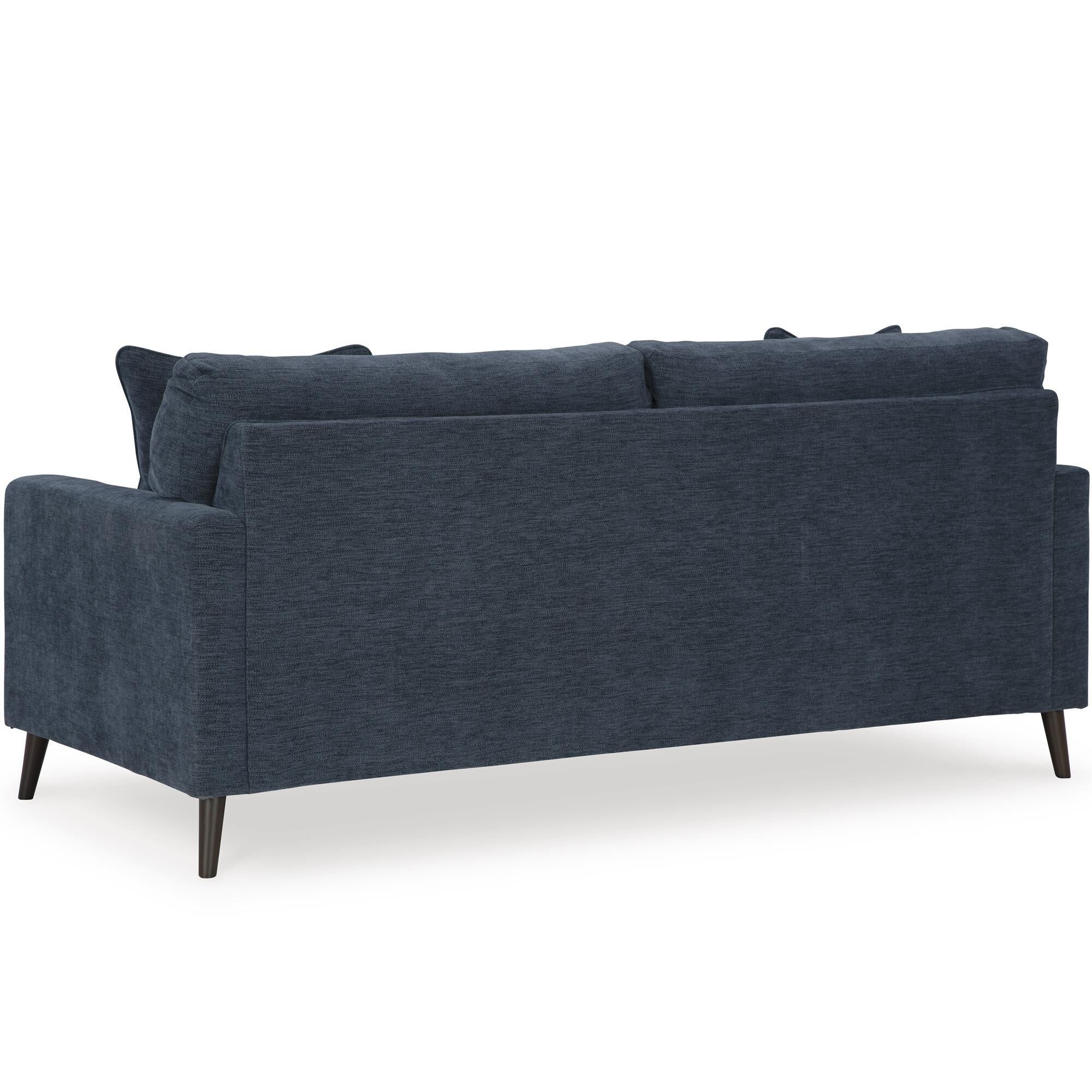 Ashley Bixler Stationary Sofa in Navy