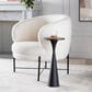Lumisource Gemma 22" Side Table in Matte Black, , large