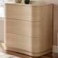 Modway Mirae 3-Drawer Dresser in Brushed Light Oak, , large