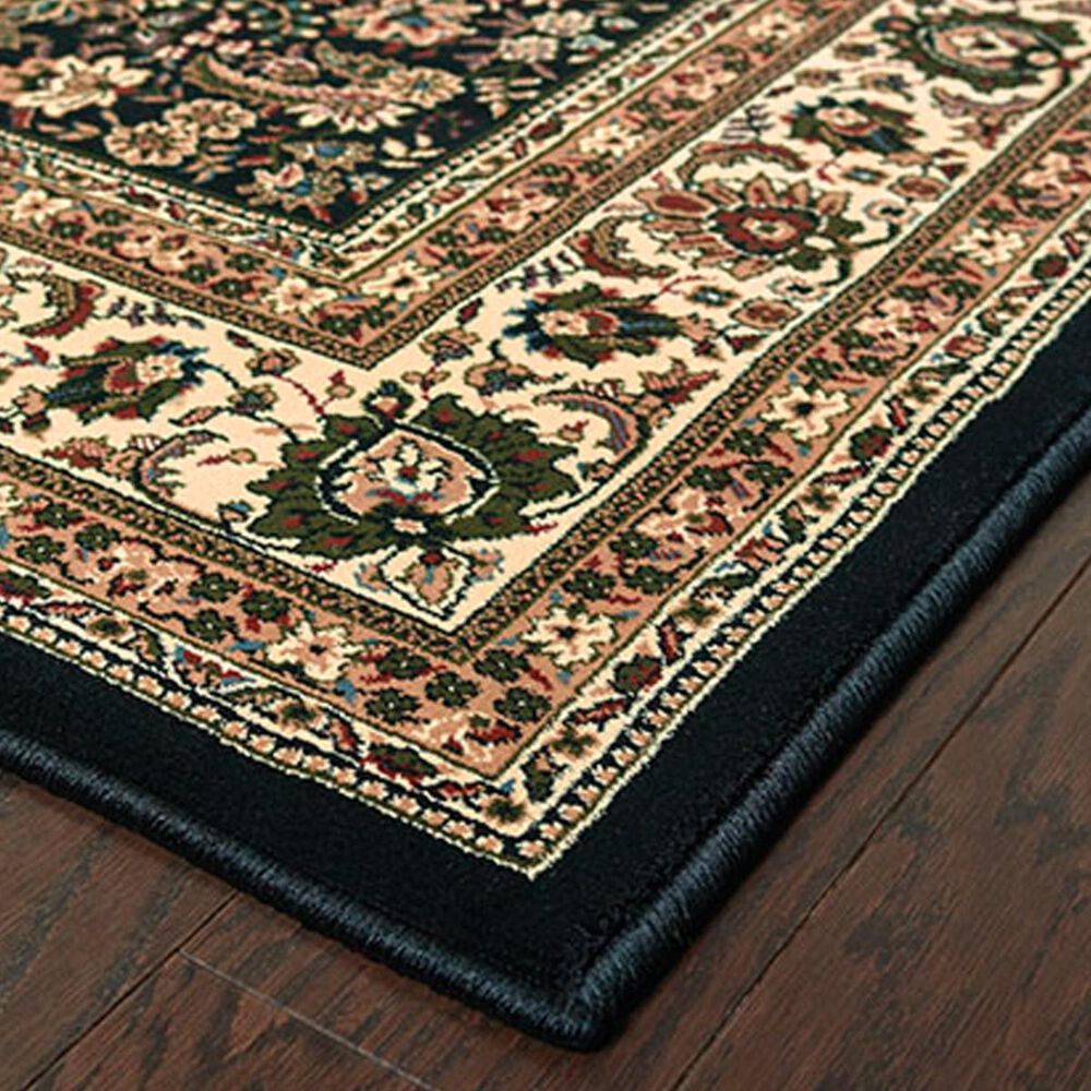 Oriental Weavers Ariana 213K 5&#39;3&quot; x 7&#39;9&quot; Black Area Rug, , large