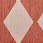 Nourison Positano Geometric Terracotta 6" x 9" Indoor/Outdoor Area Rug, , large