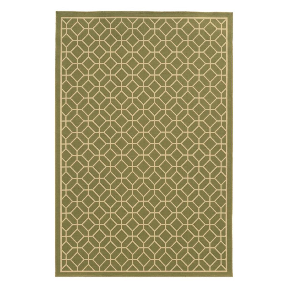 Oriental Weavers Riviera 4771B 2"5" x 4"5" Green Area Rug, , large