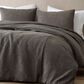 Hallmart Collectibles Walnut Creek 3-Piece King Comforter Set in Gray, , large