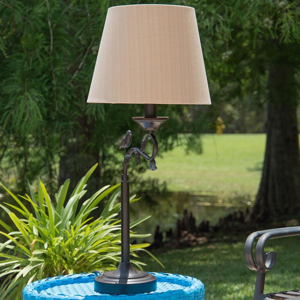 Kenroy Birdsong Outdoor Table Lamp in Oil Rubbed Bronze, , large