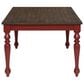 Linon Home Decor Trimble Dining Table in Red, , large