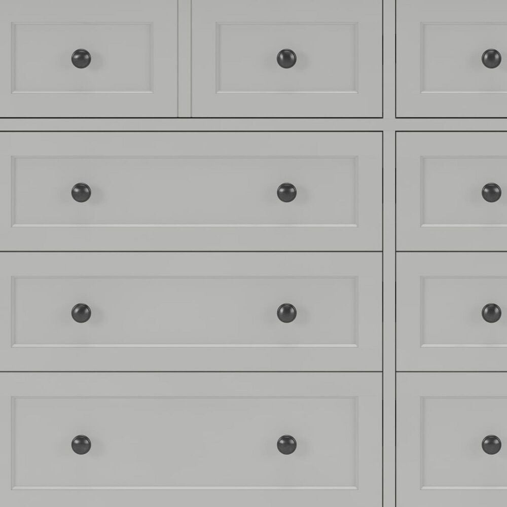 Urban Home Grace 8-Drawer Dresser in Elephant Grey, , large