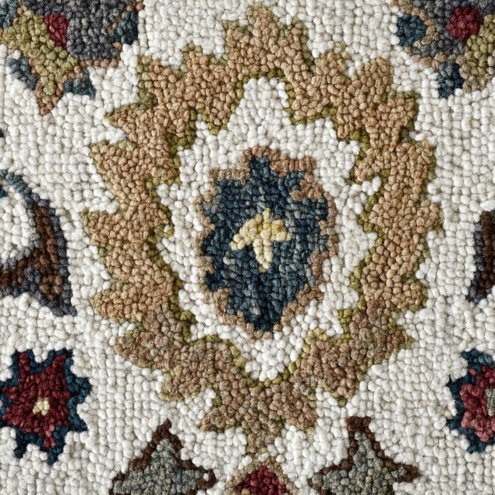 Amer Rugs Jackson JAC-1 Ivory 5' x 7'6" Area Rug, , large