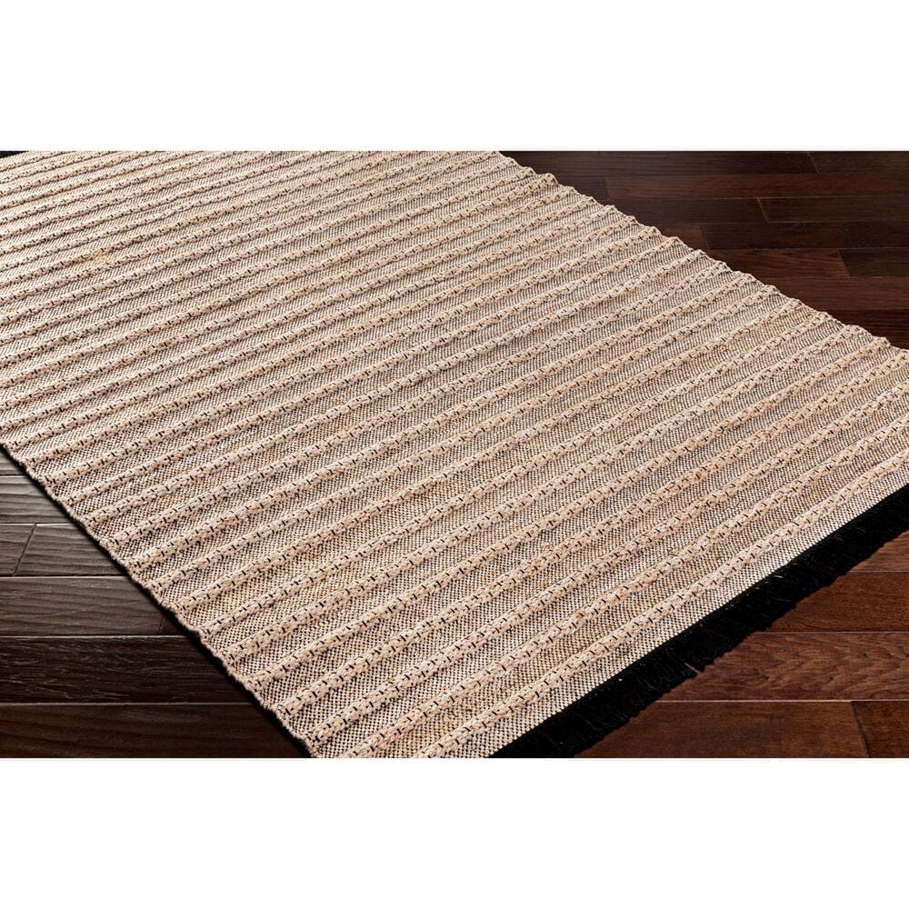 Surya Azalea 5&#39; x 7&#39;6&quot; Taupe, Brown, Black and Charcoal Area Rug, , large