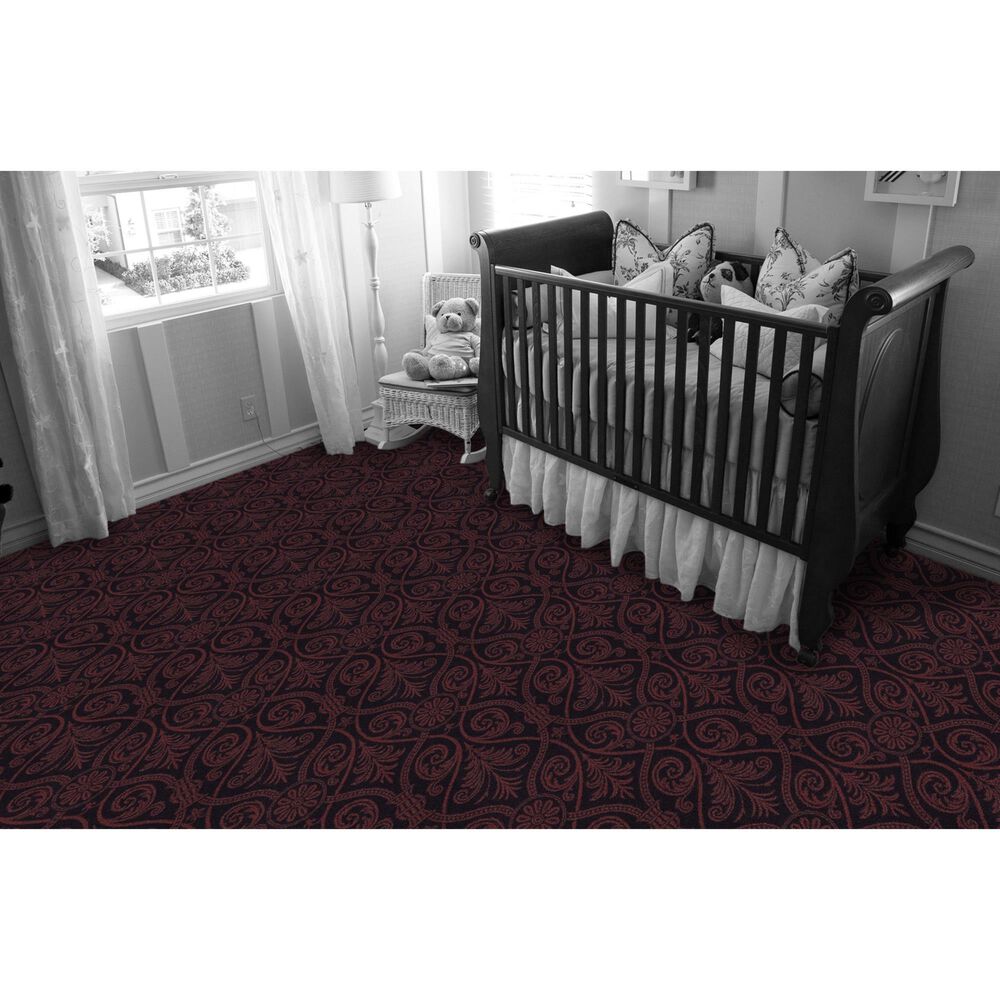 Milliken Brand Code Damascus Essentials Carpet in Burgundy, , large