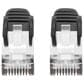 Manhattan Cat8.1 5" Stranded U/FTP Slim Network Patch Cable in Black (Set of 10), , large