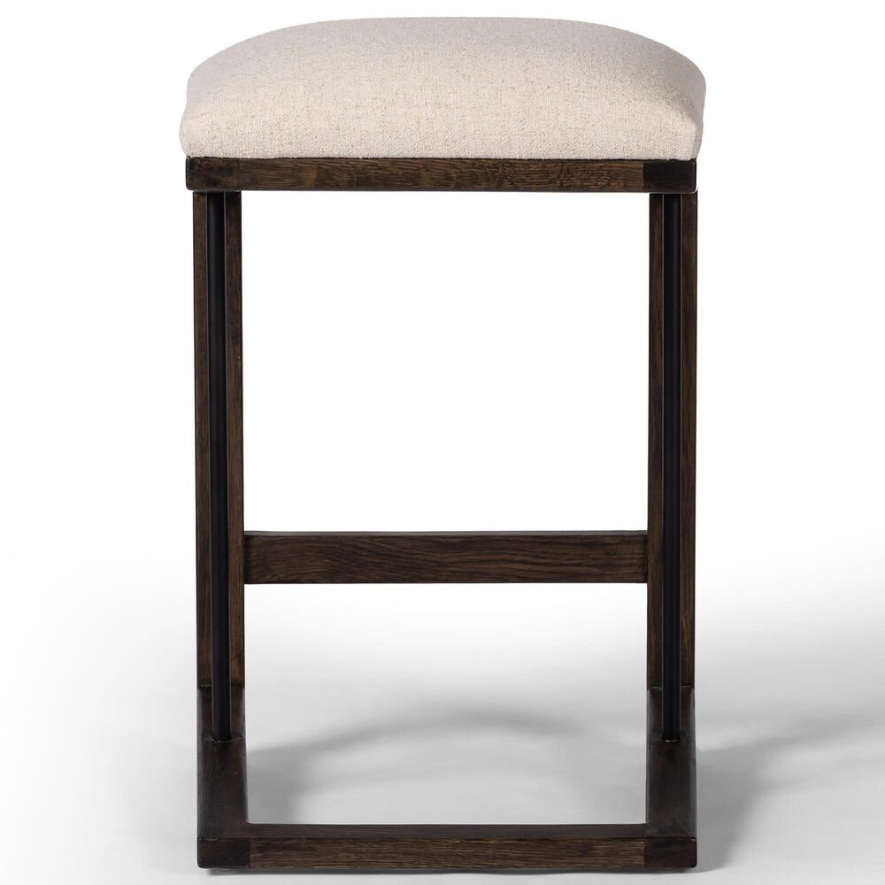 Four Hands Finn Counter Stool in Sienna Brown Oak and Midnight, , large