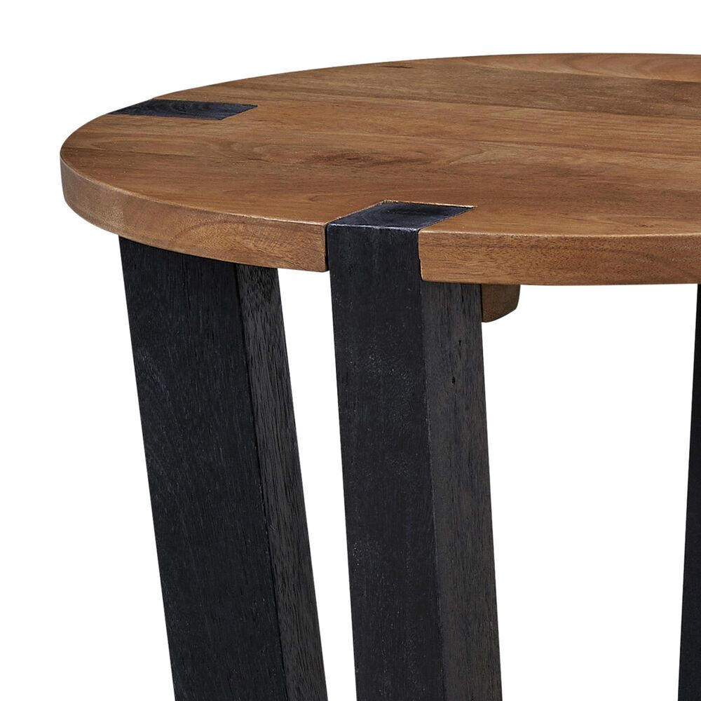 Ashley Hanneforth 3-Piece Occasional Table Set in Black and Light Brown, , large