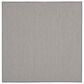 Nourison Courtyard Ivory and Charcoal 6" Square Indoor/Outdoor Area Rug, , large