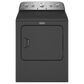 Maytag 7.0 Cu. Ft. Front Load Gas Dryer with Steam-Enhanced Cycles in Volcano Black, , large