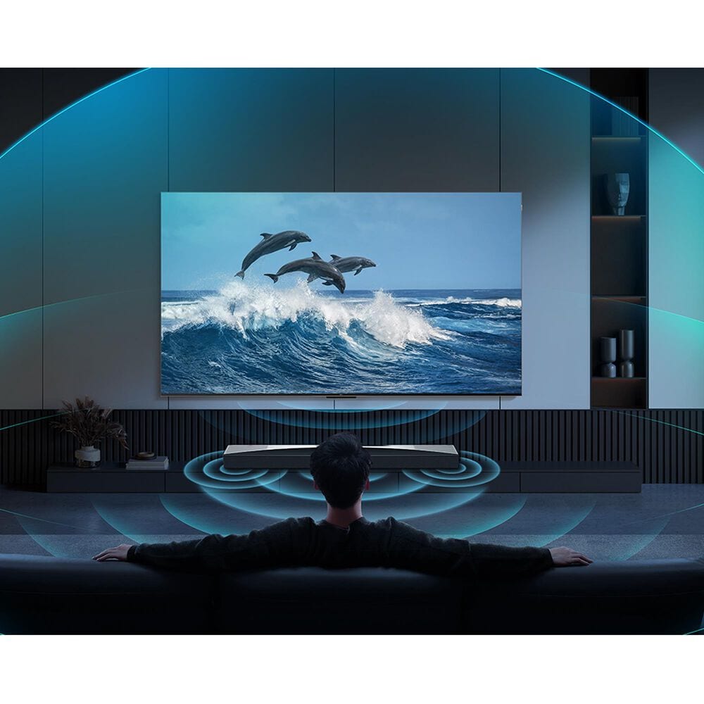 TCL 98&quot; Class Q6 Series 4K UHD HDR QD-Mini LED - Smart Google TV with Q Class 5.1.2 Channel Soundbar System in Black, , large