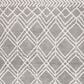 Safavieh Casablanca CSB478F 4" x 6" Grey and Ivory Area Rug, , large