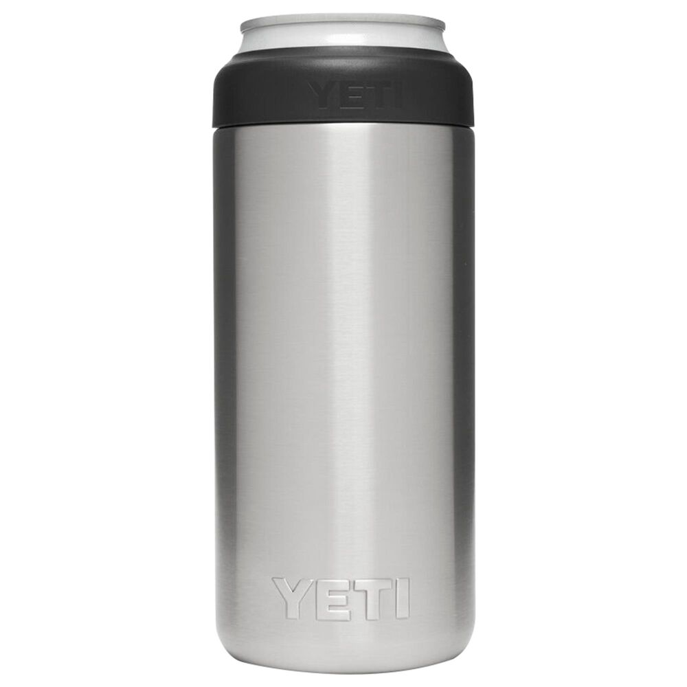 YETI Rambler 12 Oz Colster Slim Can Insulator in Stainless Steel, , large