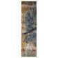 Oriental Weavers Venice Forli 2"3" x 7"6" Blue and Gold Runner, , large