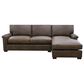 Fulton Home Sun Valley 2-Piece Leather Sectional in Telluride Chestnut, , large