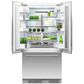 Fisher & Paykel 16.8 Cu. Ft. Built-In French Door Refrigerator with Ice and Water - Panels Sold Separately, , large