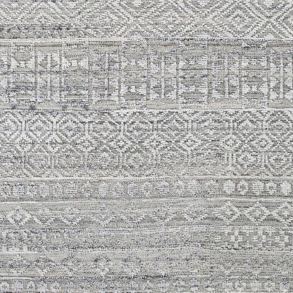 Surya Pompei 6&#39; x 9&#39; Charcoal, Black, White, Light Slate, Beige and Teal Area Rug, , large