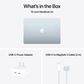 Apple MacBook Air 15-inch Laptop M4 chip - 10 Core CPU - 10 Core GPU - 24GB Memory - 512GB SSD - Sky Blue (Latest Model), , large