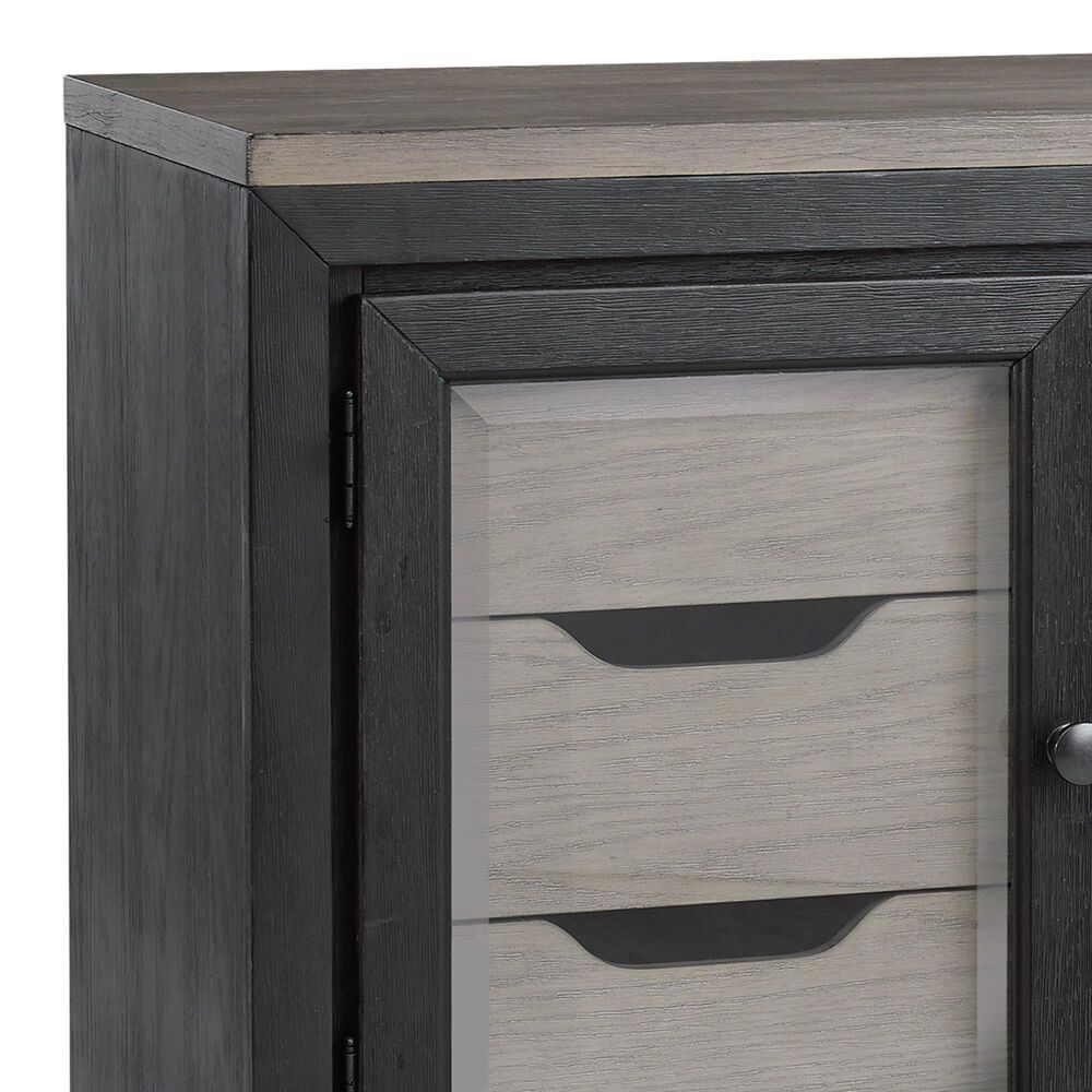Millenium Foyland 5-Piece Queen Bedroom Set in Black and Brown, , large