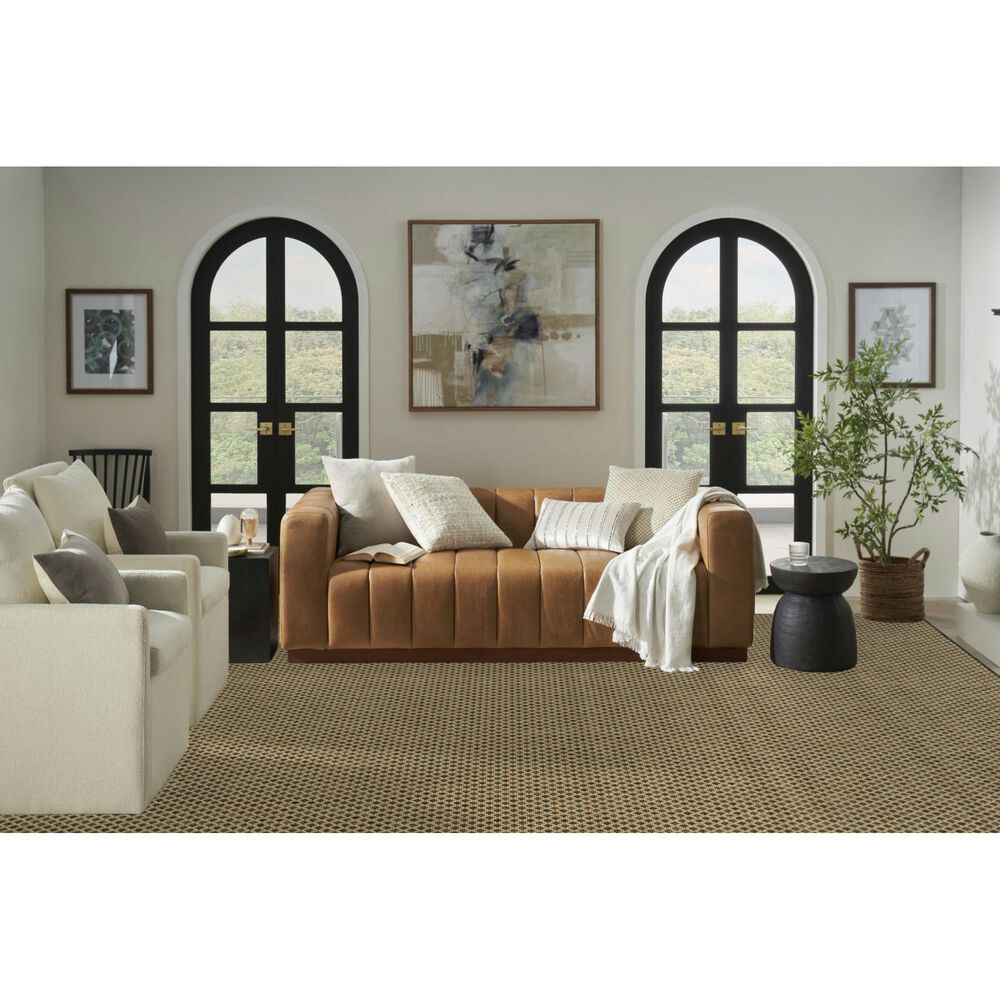 Nourison Courtyard Green 10&#39; x 14&#39; Indoor/Outdoor Area Rug, , large