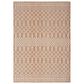 Nourison Positano Southwestern Jute 7" x 10" Indoor/Outdoor Area Rug, , large