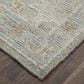 Feizy Grafton 9"6" x 13"6" Gray and Green Area Rug, , large