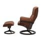 Stressless Mayfair Signature Reclining Chair and Ottoman in New Cognac, , large