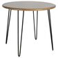 Waltham Brennan and Maddox 5-Piece Counter Dining Set in Black and Golden Brown, , large