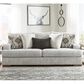 Signature Design by Ashley Mercado Stationary Sofa in Pewter Grey, , large