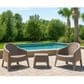 Zentro Living Milan 3-Piece Patio Chat Set In Taupe, , large