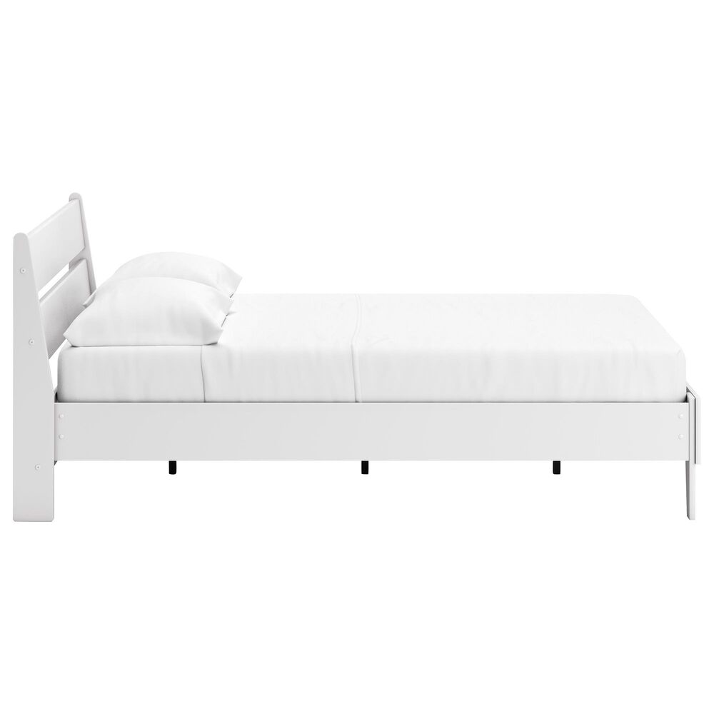 Ashley Socalle Queen Panel Platform Bed in Two-tone, , large